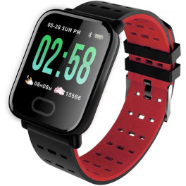 E-nuc Smartwatch A6 Bluetooth Rojo