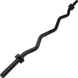Gorilla Sports Barra Curl Sz Con Collarines De Spinlock Star 120 Cm