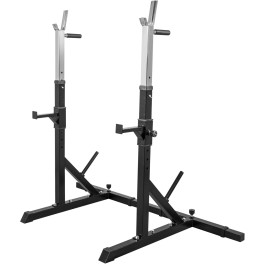 Gorilla Sports Stand De Barra Ajustable Para Sentadillas