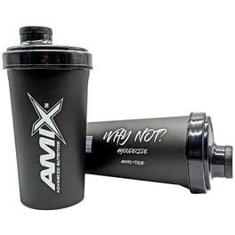 Amix Shaker Mauro Fialho 750 ml Nero con Frase Why Not?