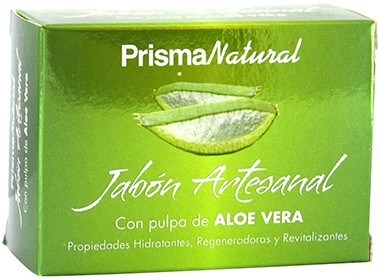 Prisma Natural Jabon Artesanal - Aloe Vera 100 gr Prisma Natural Jabon Artesanal - Aloe Vera 100 gr