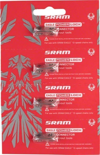 Sram Eslabón Cadena Powerlock Eagle GX 12 velocidades Plata 4 uds Sram Eslabón Cadena Powerlock Eagle GX 12 velocidades Plata 4 uds