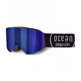 Ocean Sunglasses Máscara De Ski Eira Negro - Azul