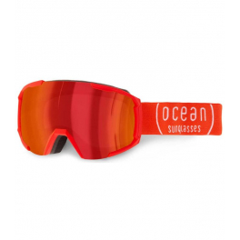 Ocean Sunglasses Máscara De Ski Kalnas Rojo