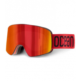 Ocean Sunglasses Máscara De Ski Parbat Rojo