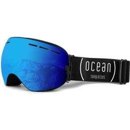 Ocean Sunglasses Máscara De Ski Parbat Negro - Azul