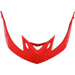 Troy Lee Designs A2 Visor Silhoutte Rojo