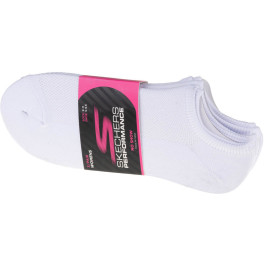 Skechers 3pk Womens Super Stretch Socks S101720-wht Calcetines Mujer