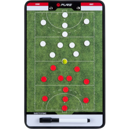 Pure2improve Pizarra Táctica Hockey Hierba 2 Caras 35x22 Cm P2i100660