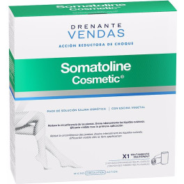 Somatoline Drenante Vendas Kit Completo Acción Reductora Choque 1 U Unisex