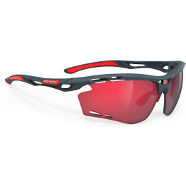 Rudy Project Gafas Propulse Charcoal Mate Multilaser Rojo