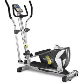 BH Elíptica Plegable Spazio Program G2567 - Volante Trasero 14 kg - Freno Magnético - 40 cm de zancada - Entrenamiento hasta 7h/semana