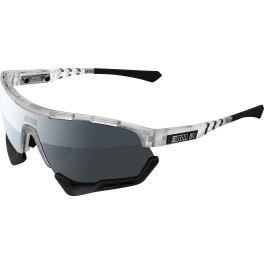 Scicon Sports Aerotech-scn-pp-xl Gafas De Sol De Rendimiento Deportivo Scnpp Multimirror Silver / Frozen Matt
