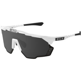 Scicon Sports Aeroshade Kunken Deportes Rendimiento Gafas De Sol Scnpp Multimirror Silver / White Gloss