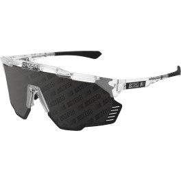 Scicon Sports Aeroshade Kunken Monogram Rendimiento Deportivo Gafas De Sol Scnpp Monogram Multimirror Silver / Crystal Gloss