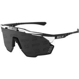 Scicon Sports Aeroshade Kunken Monogram Rendimiento Deportivo Gafas De Sol Scnpp Monogram Uae Multimirror Silver / Black Gloss B