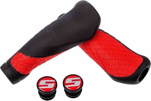 Sram Puño Comfort Grips Blk/Red 133Mm Sram Puño Comfort Grips Blk/Red 133Mm