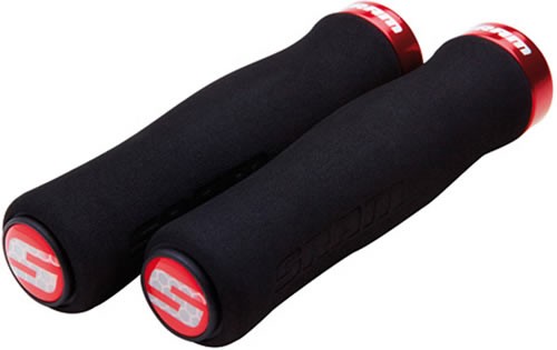 Sram Puño Locking Grip Contour Foam 129Mm Blk/Red Sram Puño Locking Grip Contour Foam 129Mm Blk/Red