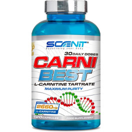 Scenit Carni Best - L Carnitina (2660 Mg) - 120 Cápsulas Veganas De L Carnitina Capsulas - La L-carnitina Ayuda A La Metaboliza