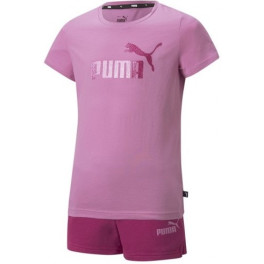 Puma Conjunto Niña Logo Tee & Shorts Se 846936-15