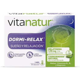 Vitanatur Dormi-relax Sueño Y Relajación 30 Comprimidos Unisex