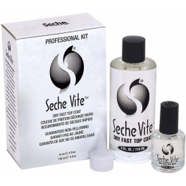 Seche Top Coat Secagem Rápida Lote 2 Peças Unissex