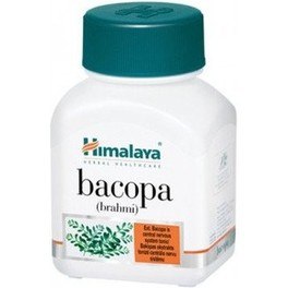 Himalaya Herbals Healthcare Bacopa Sutera Cordata 60 Cápsulas - Tônico para o Coração e Nervos