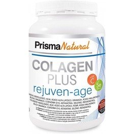 Prisma Natural New Collagen Plus Rejuven-Age 300 gr - Angereichert mit Antioxidantien, um den Lauf der Zeit zu verzögern