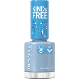 Rimmel London Esmalte de uñas amable y libre de 152 tidales azul 8 ml unisex
