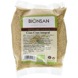 Bionsan Cuscús De Trigo Integral Ecológico 500 Gr