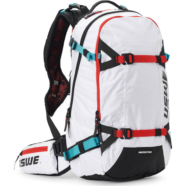 Uswe Ski/Snow Pow 16 Hydration Backpack 3l Thermo Cell Ndm 2.0 With Back Protector White