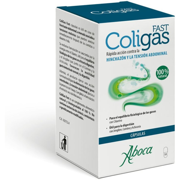 Aboca Coligas Fast 50 Caps