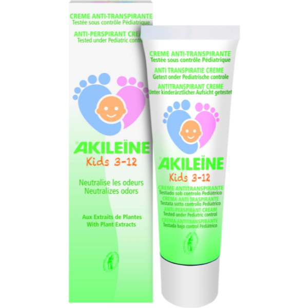 Akileine Kids Crema Anti-transpirante Niños 50 Ml