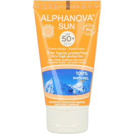 Alphanova Protector Solar Spf 50 Con Color 50 G De Crema