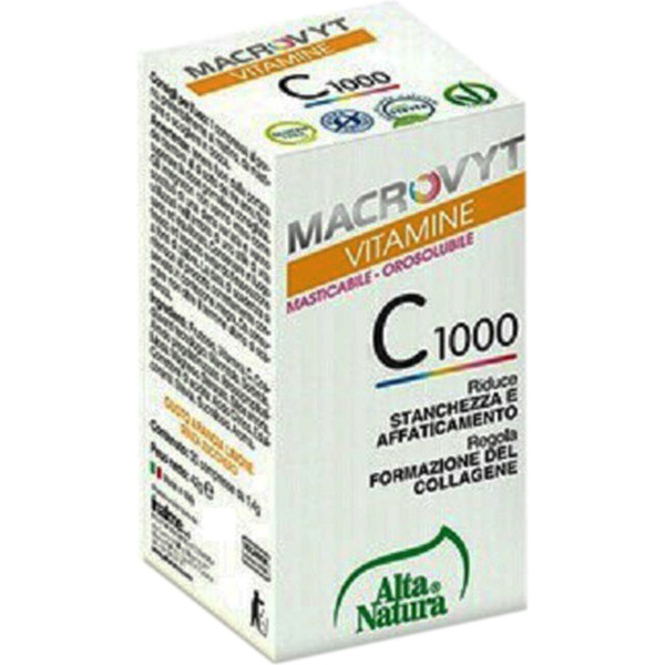 Alta Natura Vitamina C Fast-slow Macrovyt 30 Comp De 1.4g