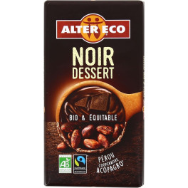 Altereco Chocolate Negro Para Postres Bio 200 G