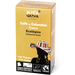 Alternativa 3 Caps Ecológicas Biodegradables Café De Colombia 10 Caps De 5g