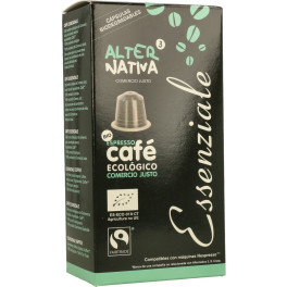 Alternativa 3 Caps Ecológicas Biodegradables De Café Essenziale 10 Caps De 5g