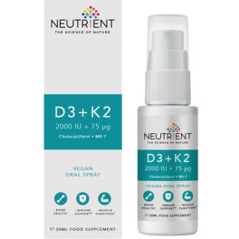 Altrientresults Rnaneutrient Neutrient Vitamina D3 + K2 En Spray Vegano 20 Ml