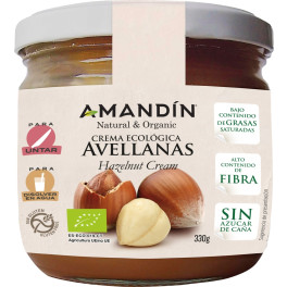 Amandin Crema De Avellanas 330 G