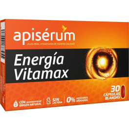 Apiserum Energia Vitamax 30 Caps