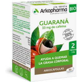 Arkopharma Arkocaps Guaraná Bio 80 Caps