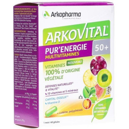 Arkopharma Arkovital Pura Energia 50+ 60 Caps