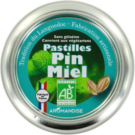 Aromandise Caramelos De Pino De Miel 45 G