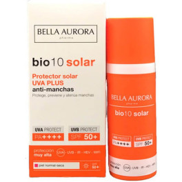 Bella Aurora Bio 10 Solar Uva Plus Piel Seca 50+ 50 Ml De Crema
