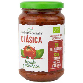 Bio Organica Italia Salsa De Tomate Clásica Basilico 325 Ml