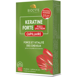 Biocyte Keratin Forte Espectro Completo 40 Caps