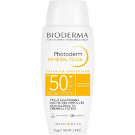 Bioderma Photoderm Mineral Fluide Spf 50+ 75 Ml De Crema