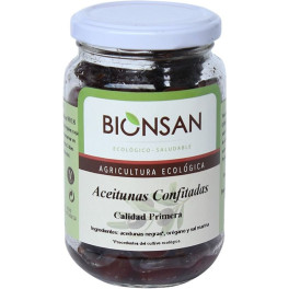 Bionsan Aceitunas Negras Confitadas 200 G