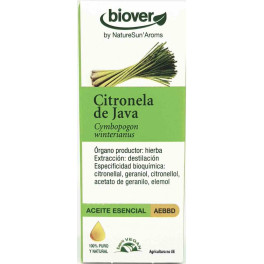 Biover Aceite Esencial De Citronella De Java 10 Ml De Aceite Esencial